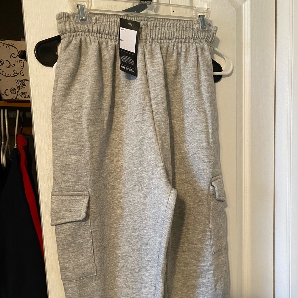 cargo grey sweats